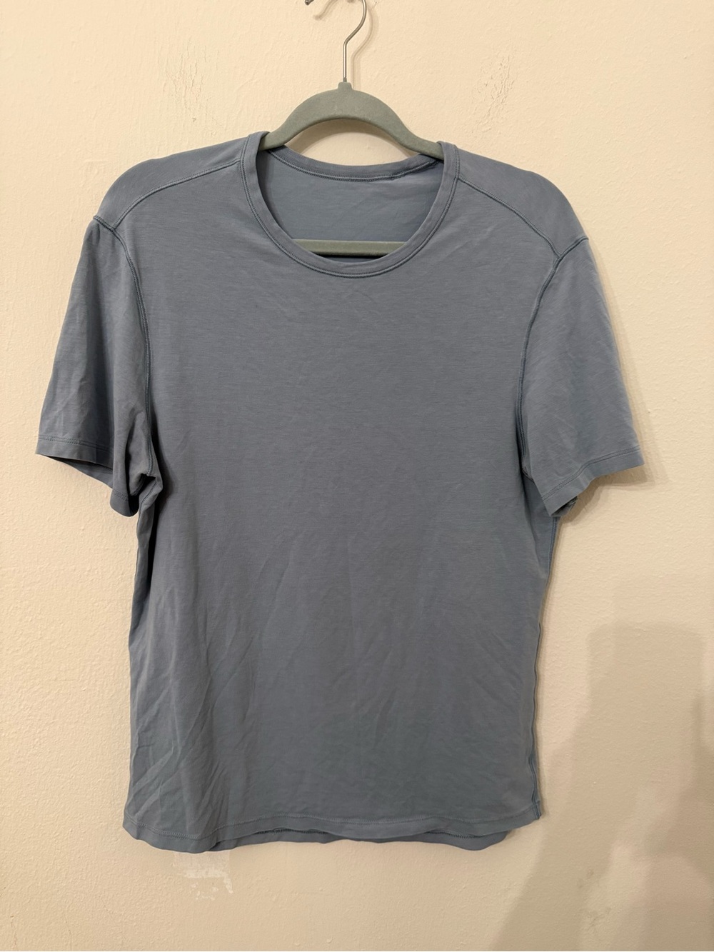 lululemon athletica Men's Crew Tee in Slate Blue